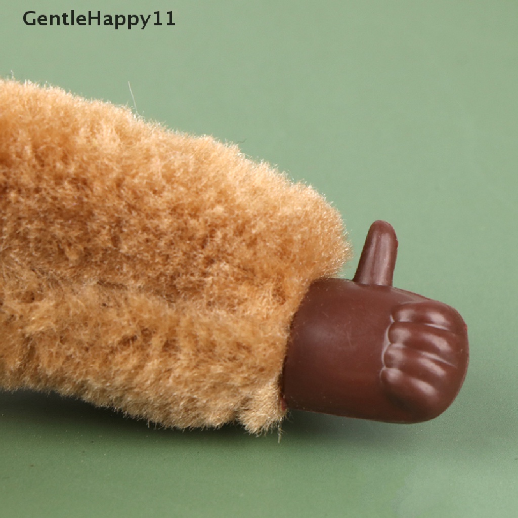 Gentlehappy Cute Girl Plush Fur Monkey Keychain Gantungan Kunci Orangutan Di Tas Celana Pernak Pernik Mobil id