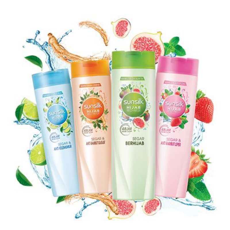 Sunsilk Shampoo Hijab / Hello Lembut / Soft &amp; Smooth 170mL