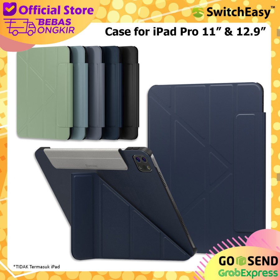 Case iPad Pro 11 12.9 Inch 2021 SwitchEasy Origami Multi Stand Casing - iPad Pro 11"