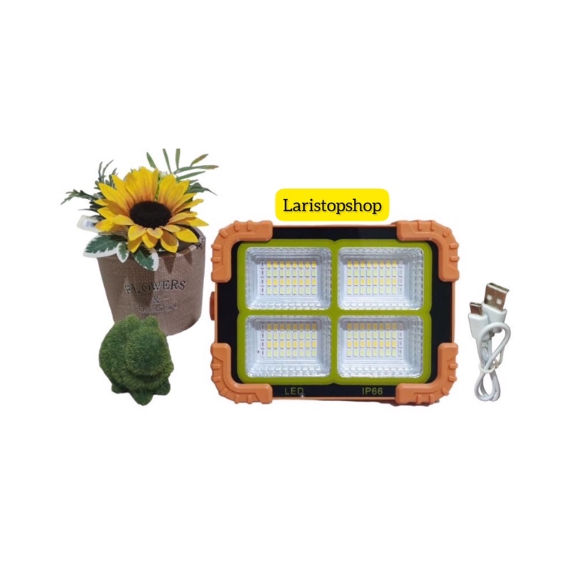 Lampu LED Solar Emergency Power Sel Surya / Professional Solar Emergency Light / Lampu Panel / Lampu LED Sorot Solar