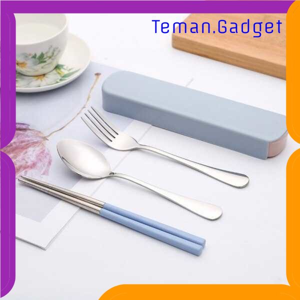 TG - DPR Nordic Cutlery Set Sendok Garpu Sumpit Stainless Steel - NP304