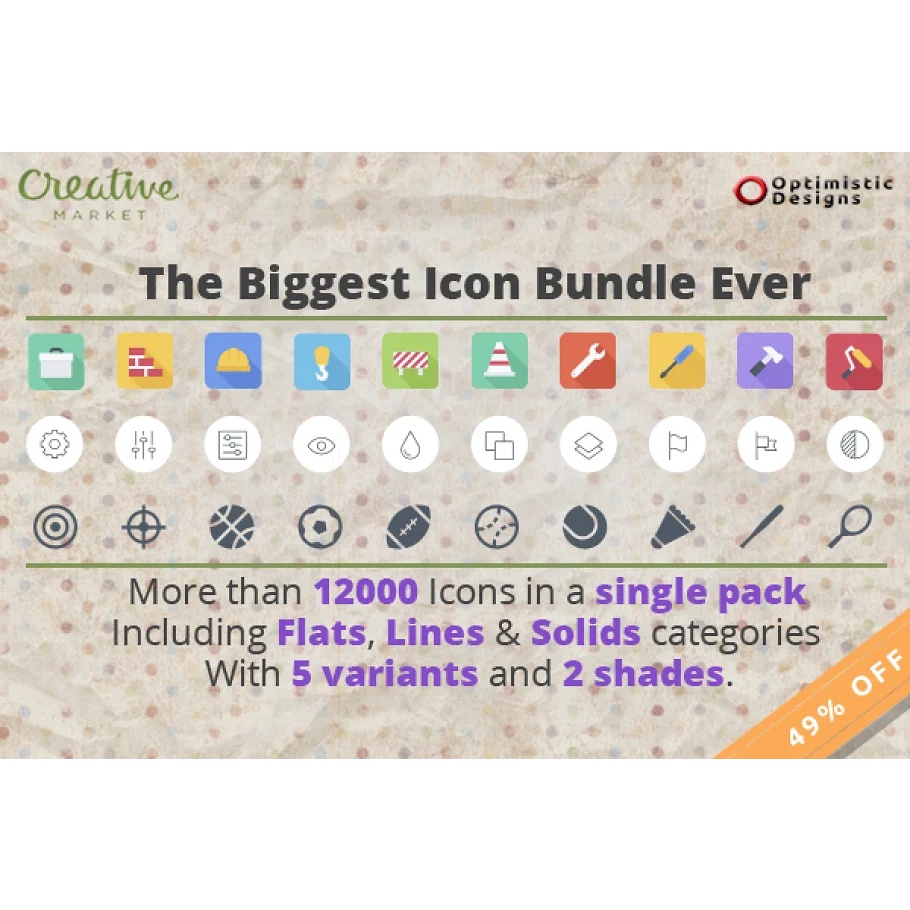 12000 Massive Vector Icons Bundle #1