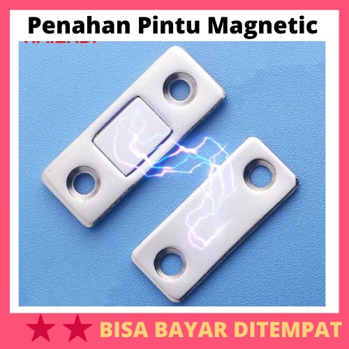 Penahan Pintu Magnetic Cabinet Door Stop Catches Closer / Penahan Tahanan Pengunci Pelindung Pengama