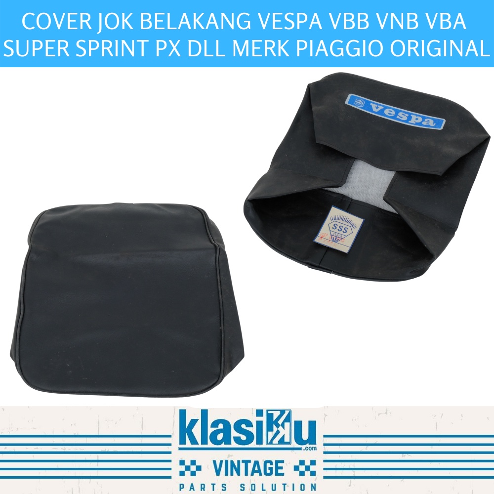 Cover Jok Belakang Vespa Vbb Vnb Vba Super Sprint Px Dll Merk Piaggio Original