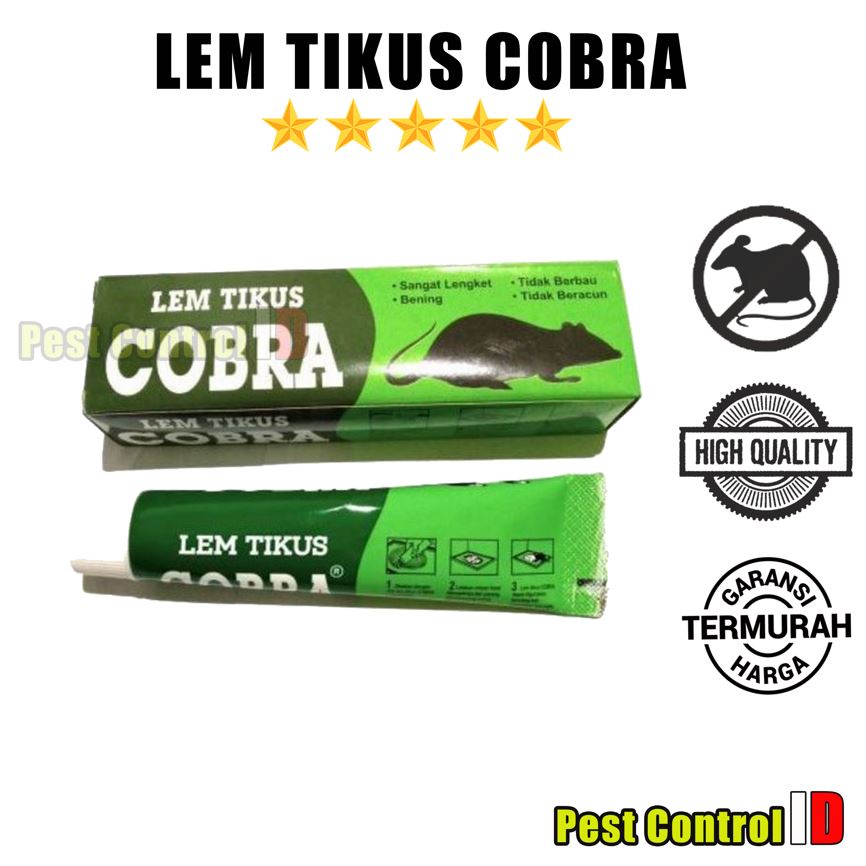 (100% LENGKET) Lem Tikus Cap Cobra / Lem Tikus Super Kuat/Lem Tikus Odol/Lem Tikus Papan/Lem Tikus C