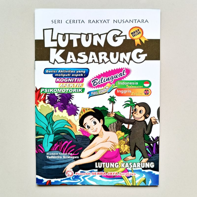 Jual BUKU CERITA ANAK SERI CERITA RAKYAT NUSANTARA : LUTUNG KASARUNG ...