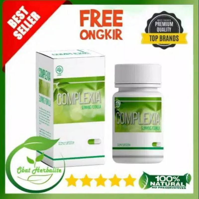 Complexia Slimming Asli Obat Pelangsing Badan Herbal Alami