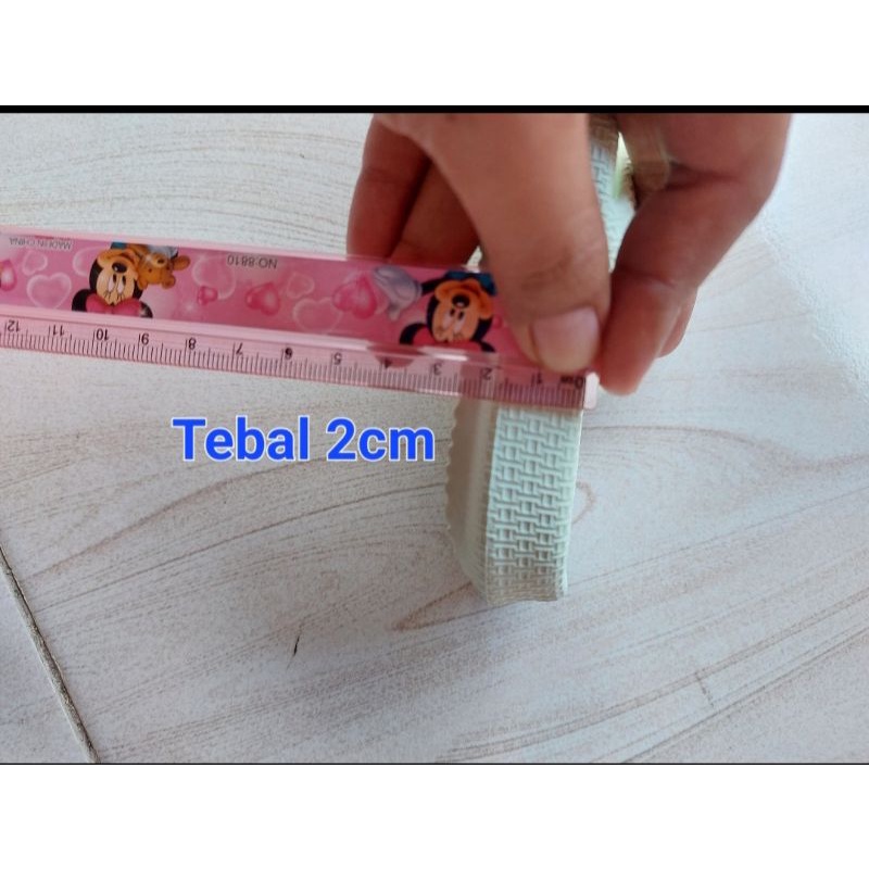 TERBARU Sandal Karet Anak Perempuan 2 Jibbitz Size 24-34 BC 057 Sandal Sandal Couple Kakak Adik Sandal Viral Tebal 2 cm