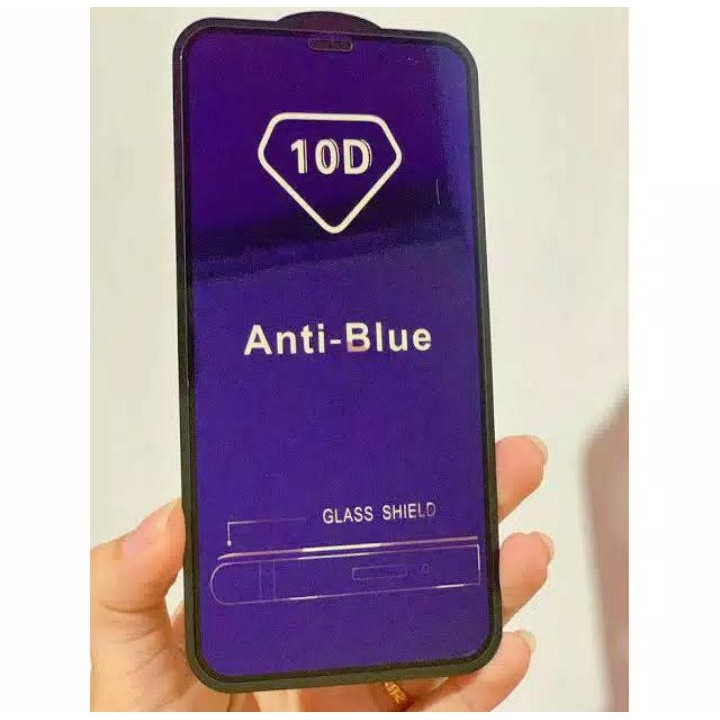 TEMPERED GLAS 10D BLUE ANTIGORES KACA KOMPATIBEL IP6,6+,7/8,7/8+, XR , X/XS,XS MAX, IPHONE 11,11 PRO , 11 PRO MAX ,12 ,12 MINI , 12 PRO , 12 PRO MAX,13/13 PRO , 13 PRO MAX, 14 14plus 14 pro  14 pro max