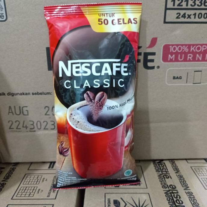 Nescafe Classic 100gram Kopi Robusta Bag