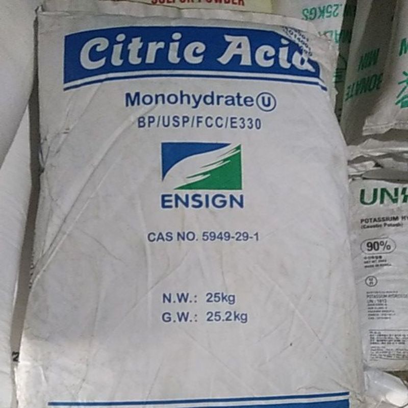 Jual Citric Acid Food Grade Atau Citrun Kemasan Kg Shopee Indonesia