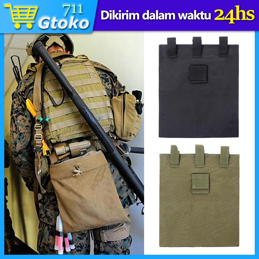 Tactical Dump Pouch Emerson Molle Portable Army Tas Pinggang Pouch