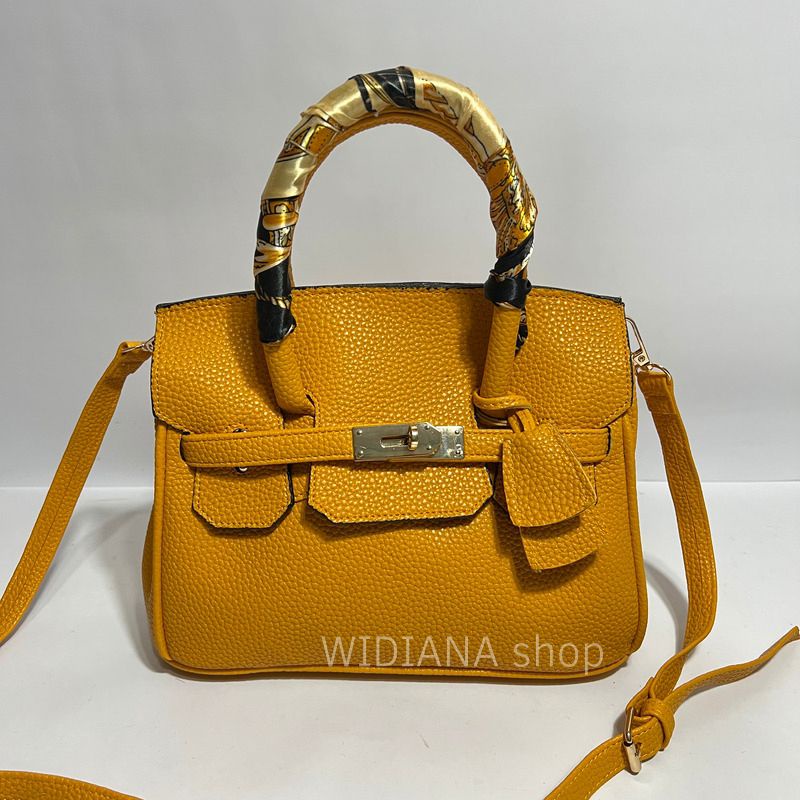 Tas Wanita Widiana Takara Kairi Fashion Wanita Kekinian Kulit Jeruk