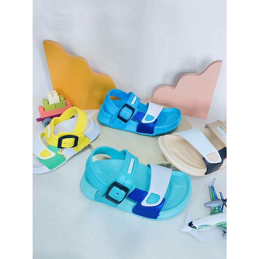 Sepatu Sandal Anak Laki-Laki/Cowok Jelly "Skyrublle" Size 20-24