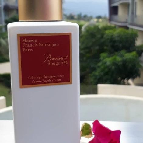 (BISA COD) Scented Body Cream Lotion MFK Baccarat Rouge 540 - 250 ML