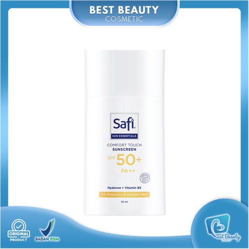 ★ BB ★ Safi Sun Essential Comfort Touch Sunscreen SPF 50+ PA++ 30ml - Sunscreen Wajah