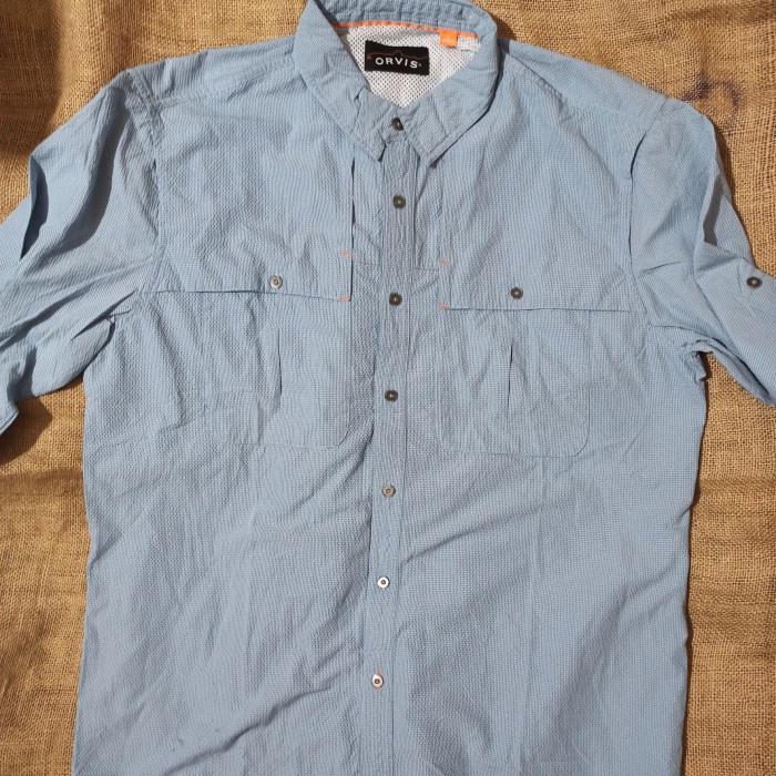 Diskon Kemeja Baju Lengan Panjang Outdoor Orvis Open Air