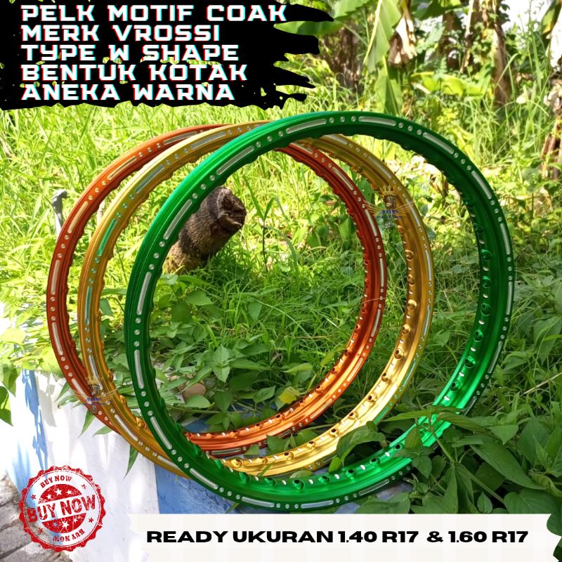 Pelk Velg Vrossi Motif Coak Cnc Warna 140 R17 160 R17