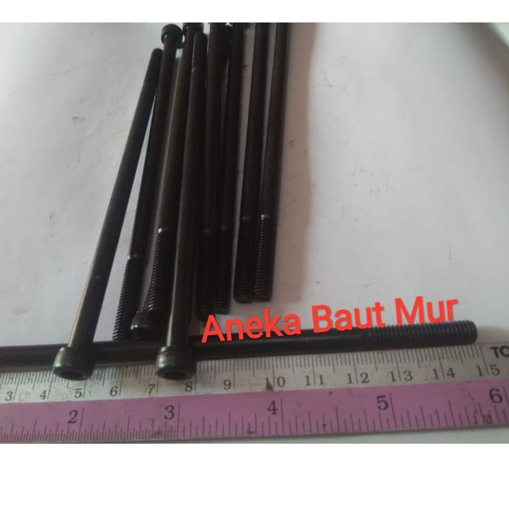 Segera Dapatkan baut L Baja Hitam ukuran m6 x 150 atau baut 10 panjang 15cm