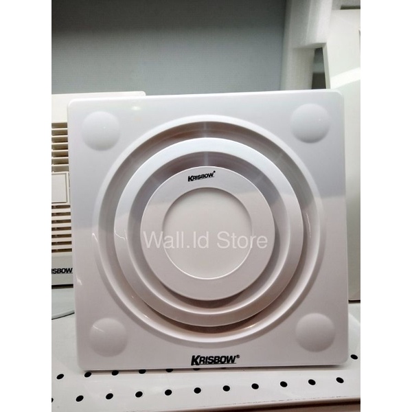 Krisbow Exhaust Fan 8 Inci Dengan Led Putih/Plafon