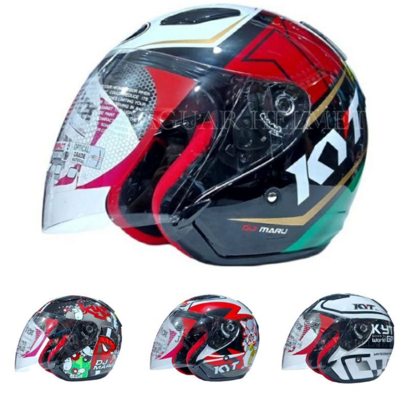 HELM KYT DJ MARU # TERSEDIA SEMUA MOTIF SNI DOT ORIGINAL