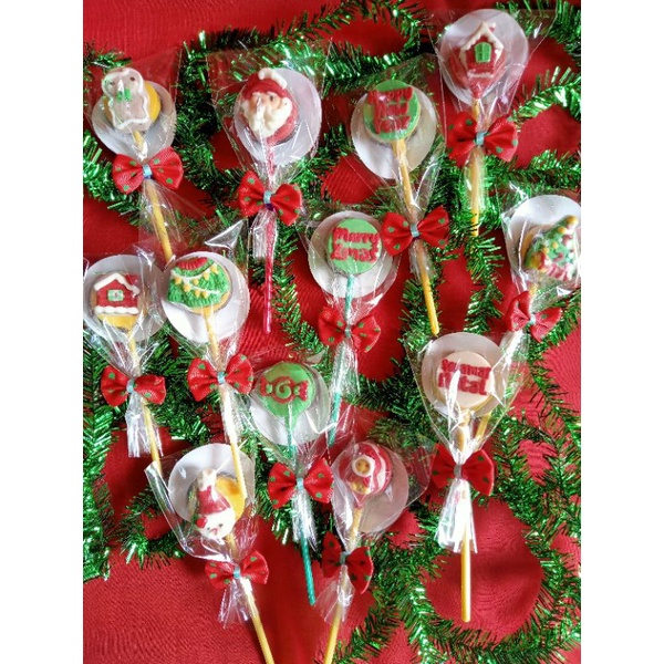 

Cokelat Natal Lolipop