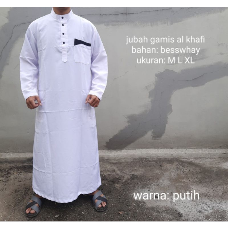 Jubah pria al kahfi /Gamis pria terbaru COD