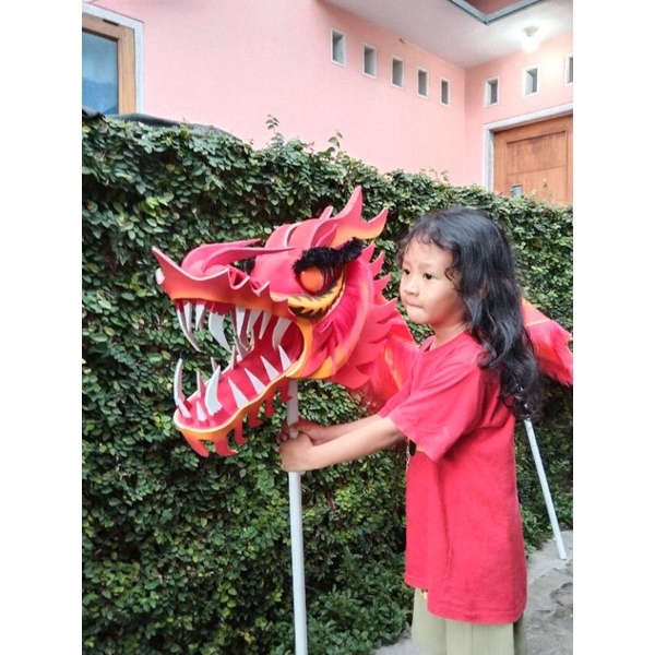 Naga liong mainan anak. (chinnesse dragon)