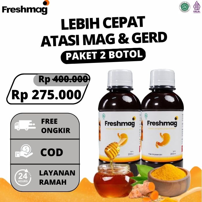 

PAKET 2 BOTOL LEBIH CEPAT ATASIASAM LAMBUNG MAG DAN GERD FRESHMAG FRESMAG MADU FRESHMAG MADU LAMBUNG ASLI PRESMAG MENYEHATKAN SALURAN PENCERNAAN MELANCARKAN PENCERNAAN