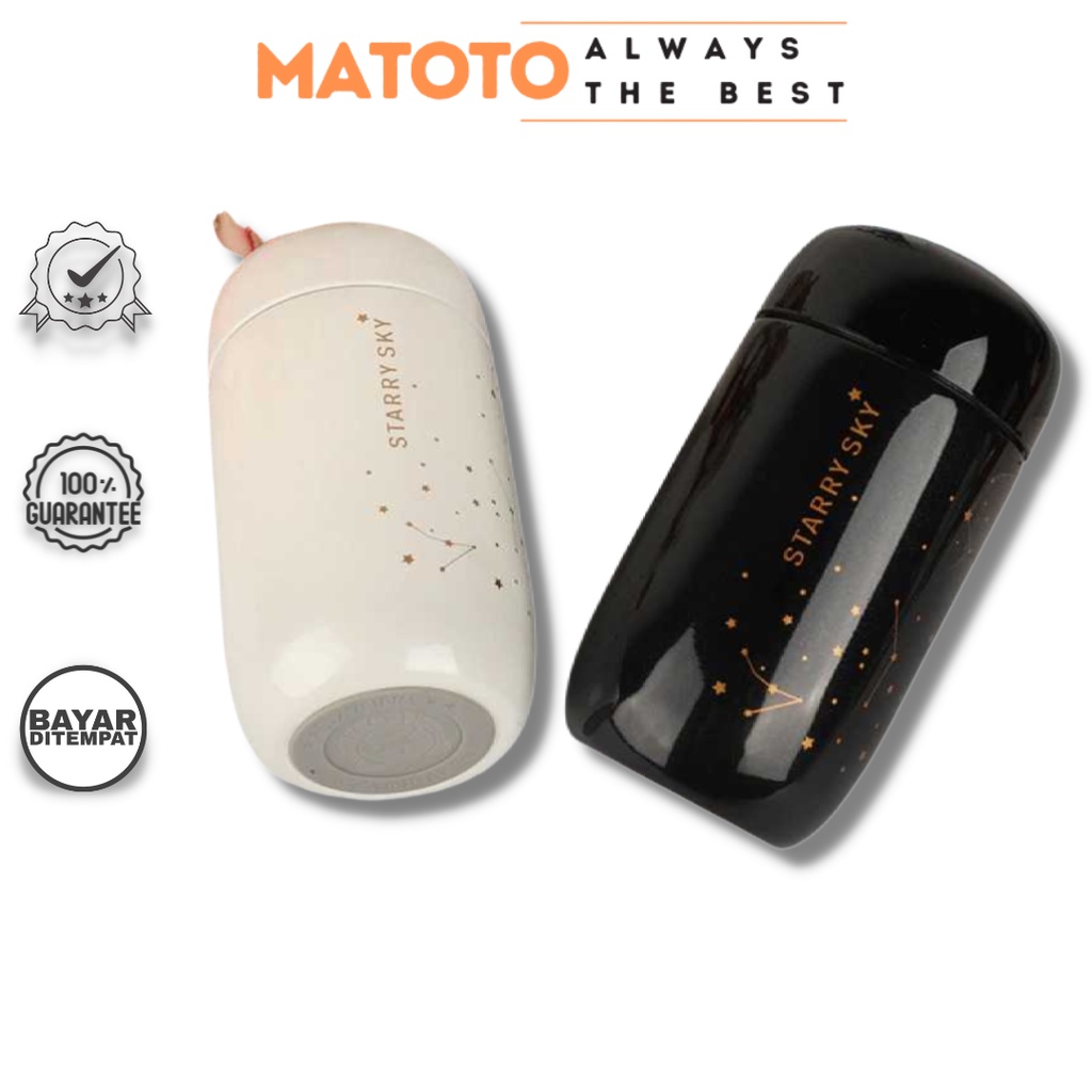 Matoto Botol Tumbler Kopi Teh Stainless Steel 200ml