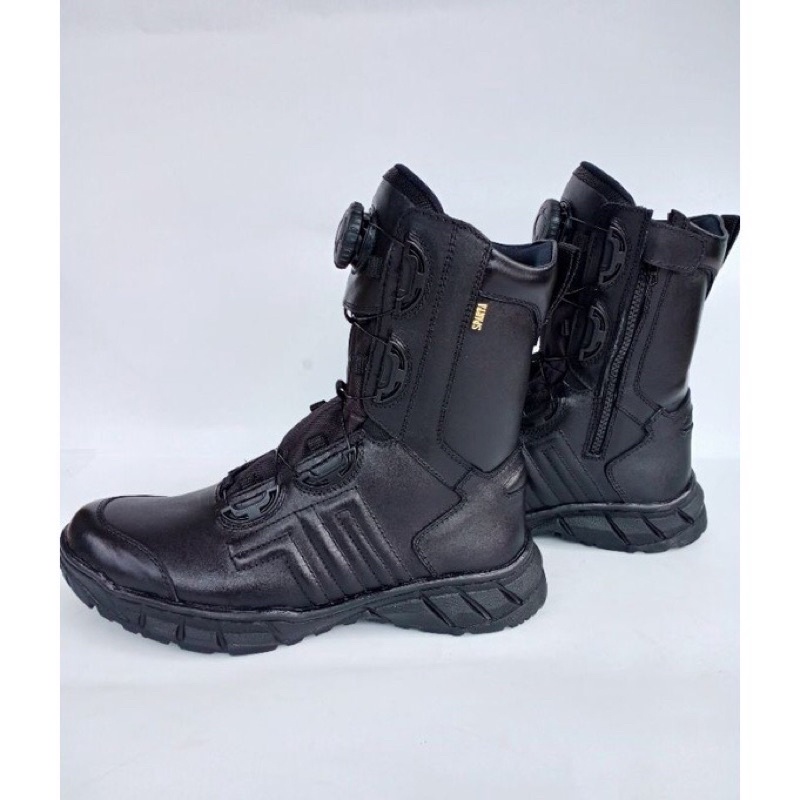 Sepatu PDL Tali putar Centurion TERBARU Sepatu PDL TNI POLRI SATPOL PP Sepatu PDL Tali Putar Full ku