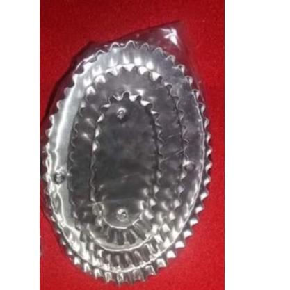 GERG-76 roskam oval pembersih bulu kuda [282]