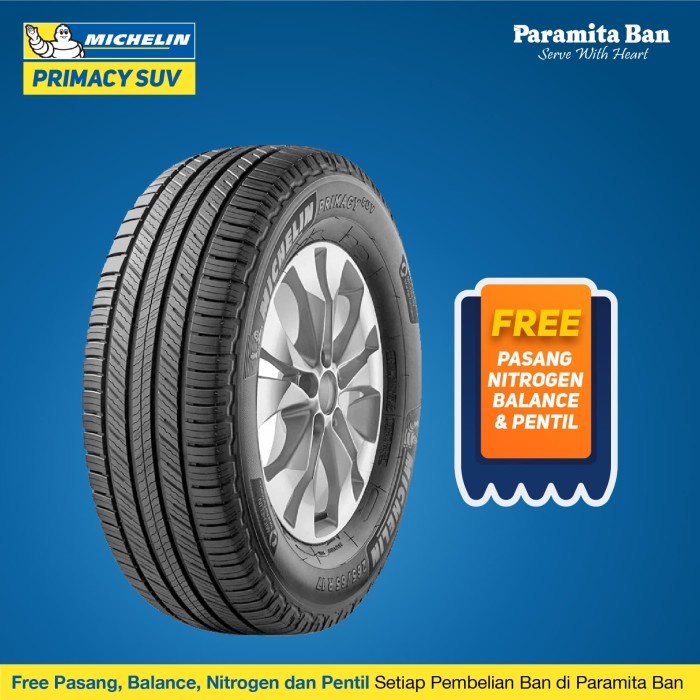 Michelin Primacy 4 Suv 225/65 R17 Ban Mobil Honda Crv Top