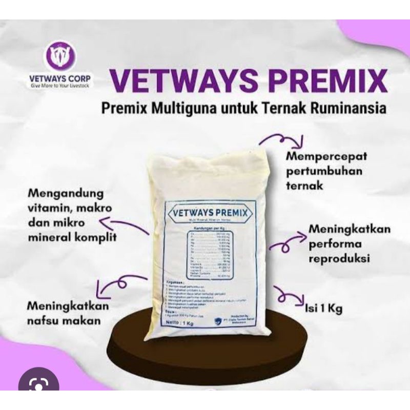 Vetways premix 1kg