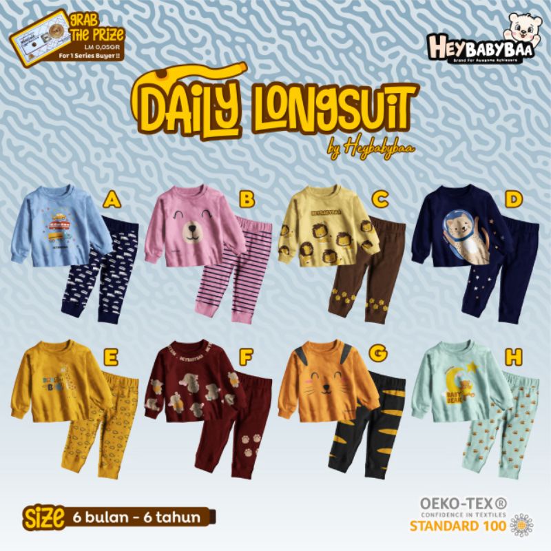 Heybabybaa Daily Longsuit