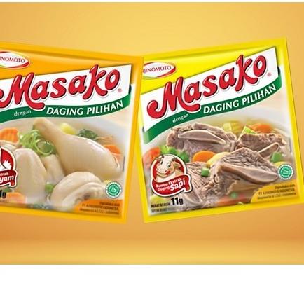 

で MASAKO Ayam & Masako Sapi Sachet (Per Renceng 12 sachet x 10gr) ぁ