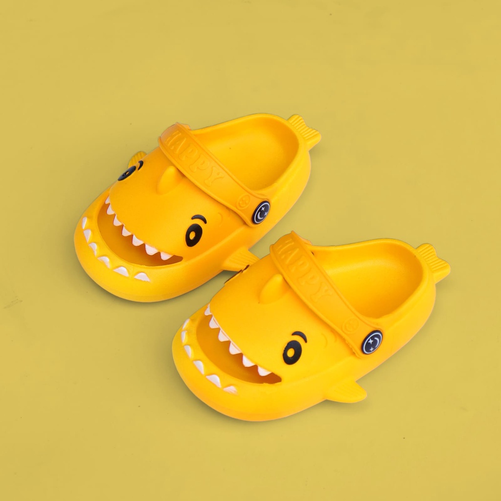 LittleAaron Sandal HIU Anak Laki laki Perempuan Bahan Bagus Model Lucu Import Termurah Kekinian