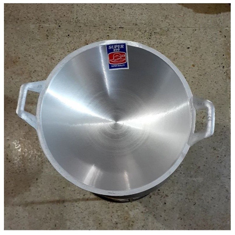[ASS] Kuali Penggorengan Aluminium Ceper Ukuran 10