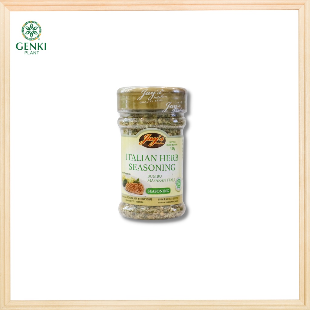 

Jay's Italian Herb Seasoning (Bumbu Masakan Italia) - 40 g