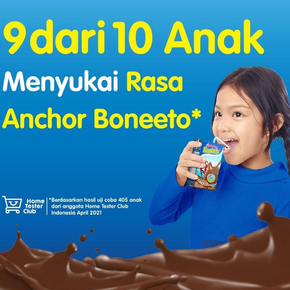 

Hot Deal..!!! Anchor Boneeto UHT Yummy Choco 115 ml x5 ㅭ