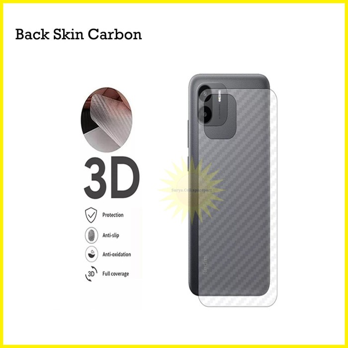 Back Skin Carbon Samsung A04 - Skin Carbon Samsung A04 A04 Core