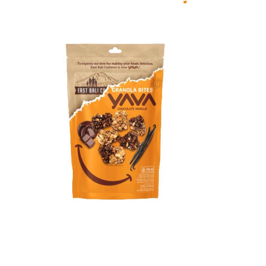 

FRESHH YAVA Granola Bites Chocolate Vanilla 125g,,,