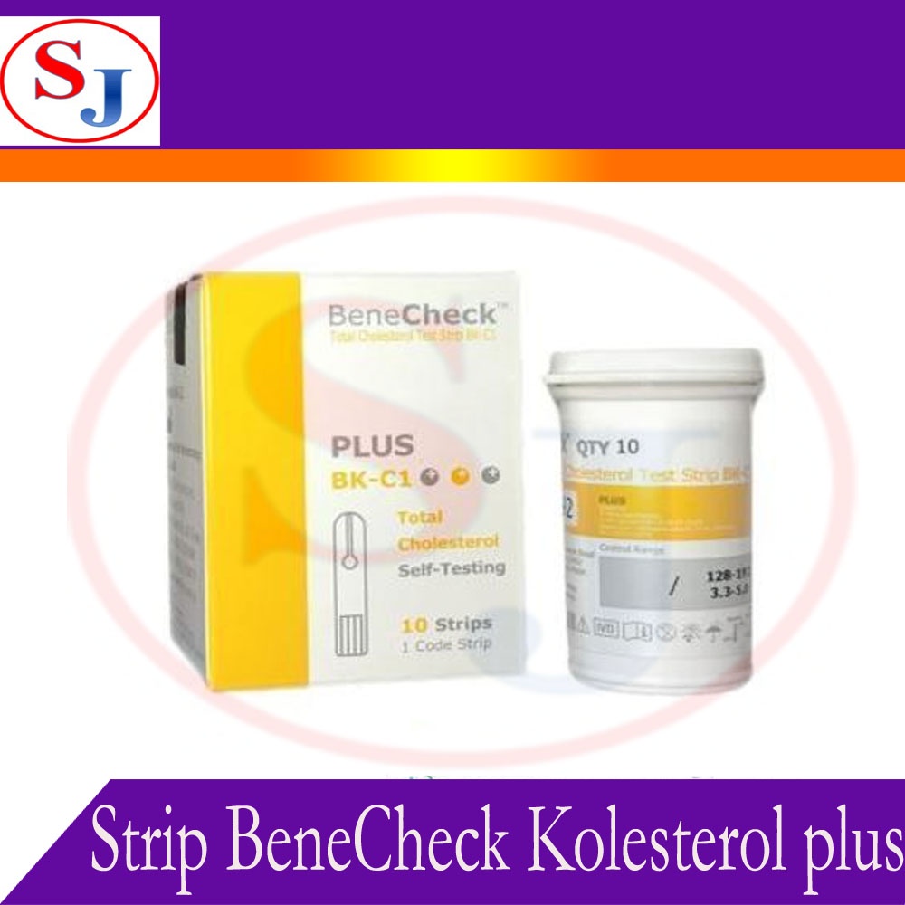 strip BeneCheck Kolesterol Bene Check / strip Kolesterol BeneCheck plus