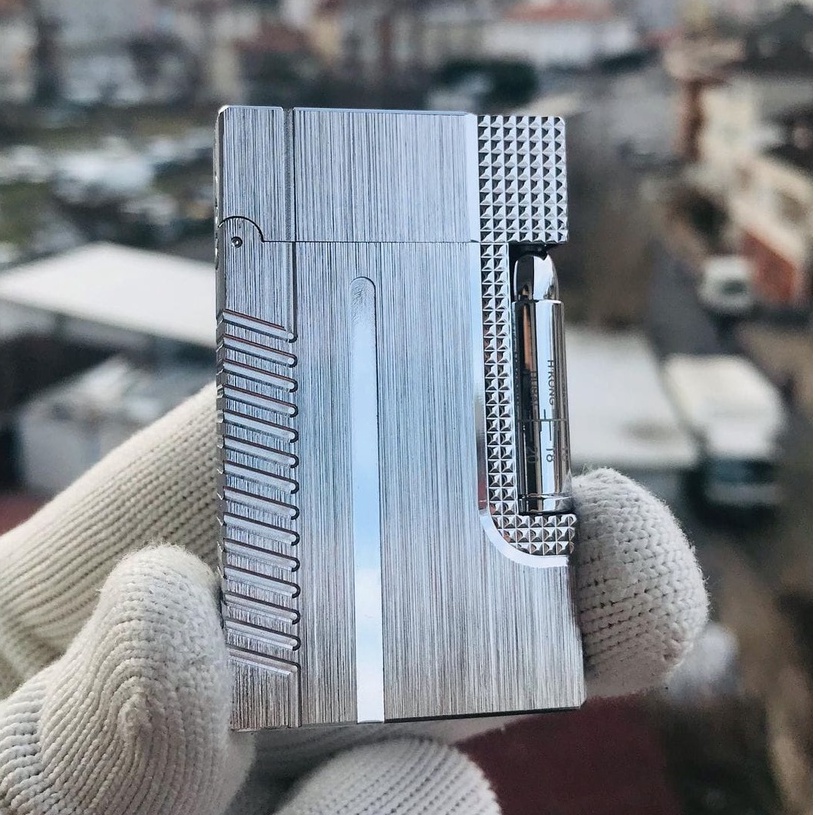 Korek Api St Dupont Chrome Plated 007 Paris Premium Quality