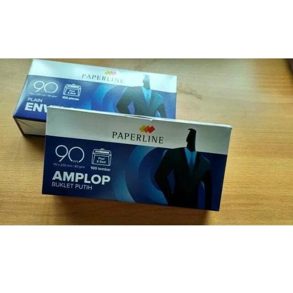 

[PRODUK MW0NK] AMPLOP PAPERLINE NO 90 / AMPLOP PUTIH / AMPLOP UANG / AMPLOP SURAT P79