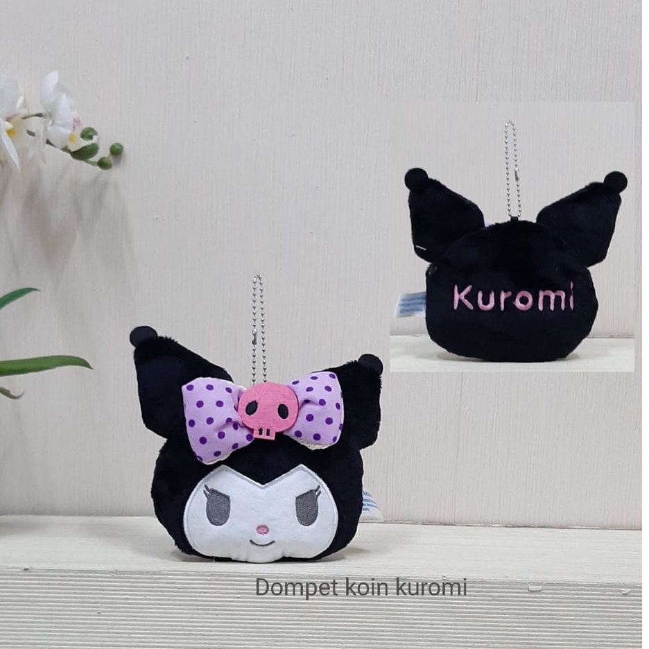 Dompet Koin Karakter Size 12cm/tempat koin/dompet anak anak/Dompet Kuromi Cinamorol Kirby