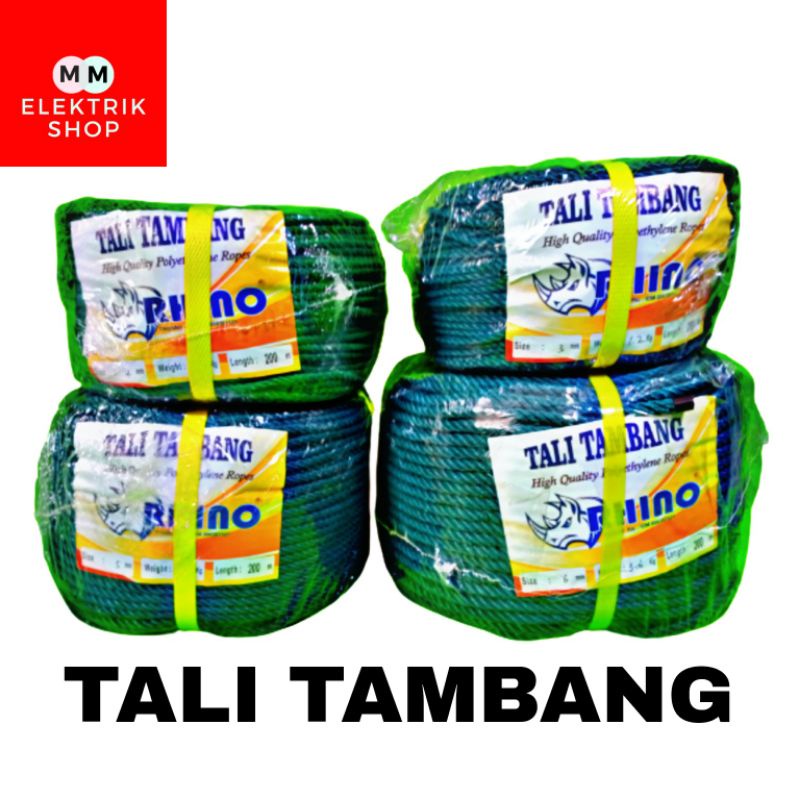 Tali Tambang 3MM 4MM 5MM 6MM Best Seller RHINO