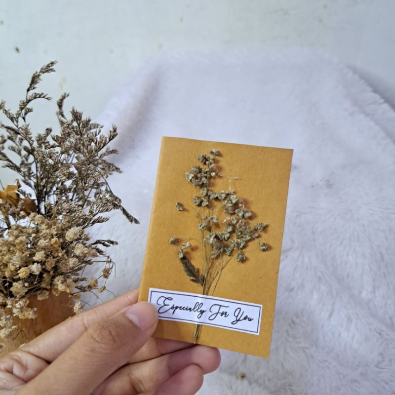[TAMBAHAN//TIDAK DIJUAL SATUAN] GREETING CARD/KARTU UCAPAN AESTHETIC RUSTIC