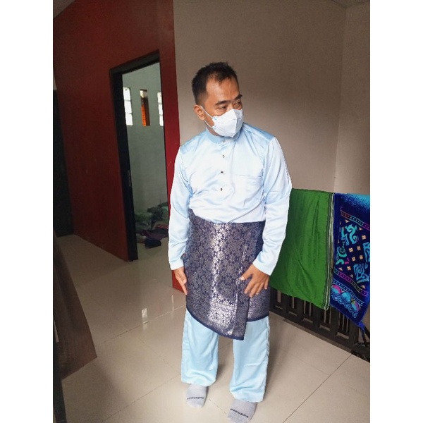 baju Melayu Teluk Belanga kancing 5