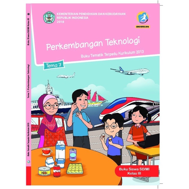 Jual Buku Siswa Tematik Kelas Sd Perkembangan Teknologi Shopee Indonesia